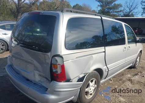 2000 Oldsmobile Silhouette Gls from USA, damaged, VIN 1GHDX03E0YD146787